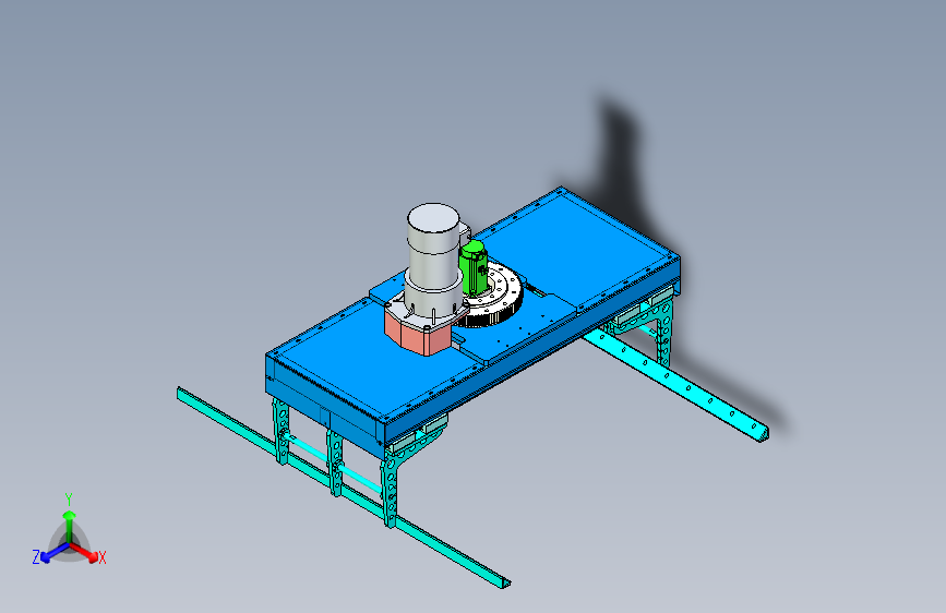 大型平行夹紧抓具设计