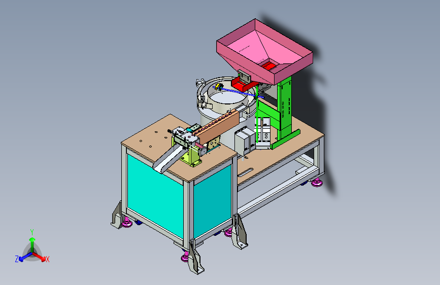 带牙垫片自动化排料设计