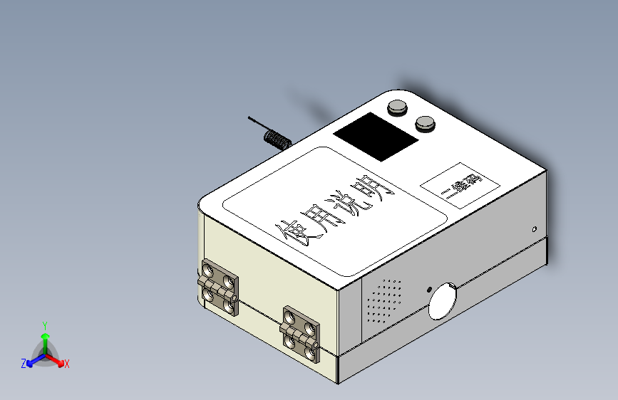 电动车充电桩箱