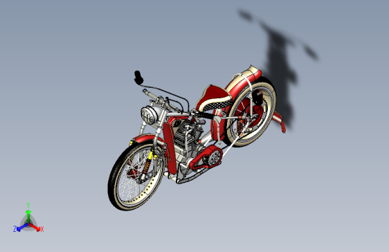 电动自行车模型