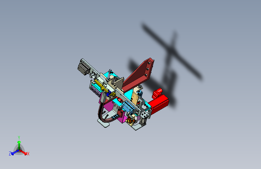 电机永磁片自动化装配设计