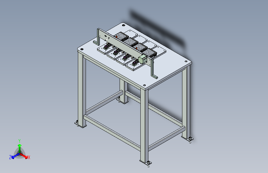 多位置点胶机设计