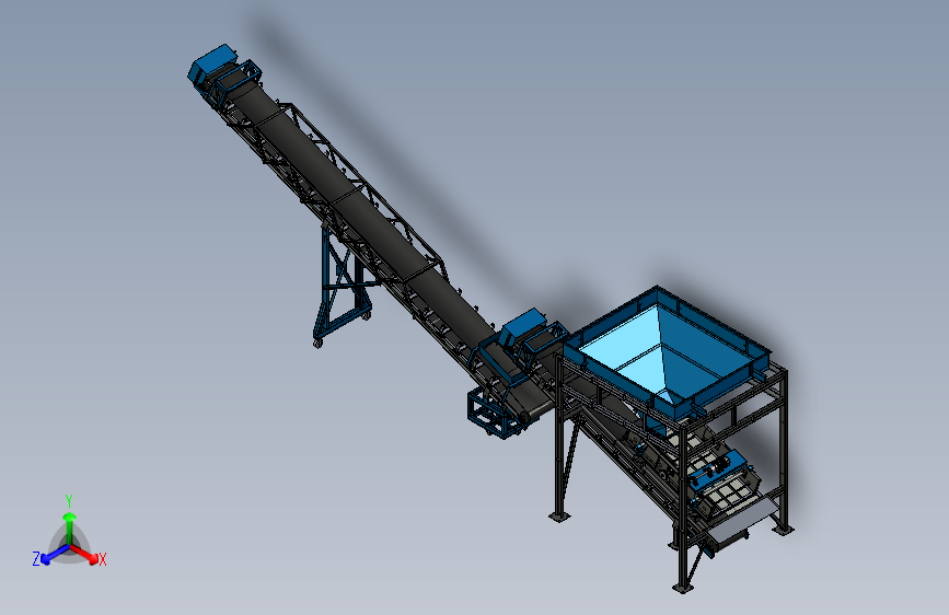 混凝土搅拌站砖厂用砂筛机带式输送机