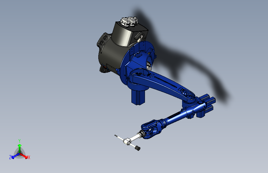 机器人打磨工位