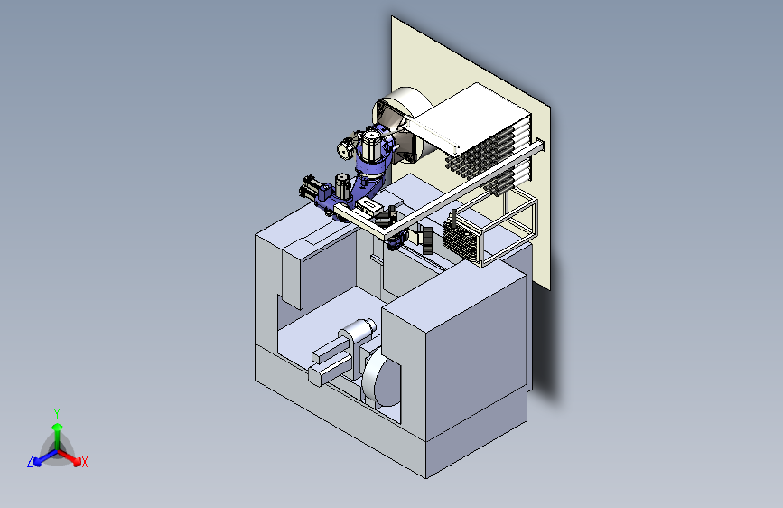 机器人圆形棒料上下料工位