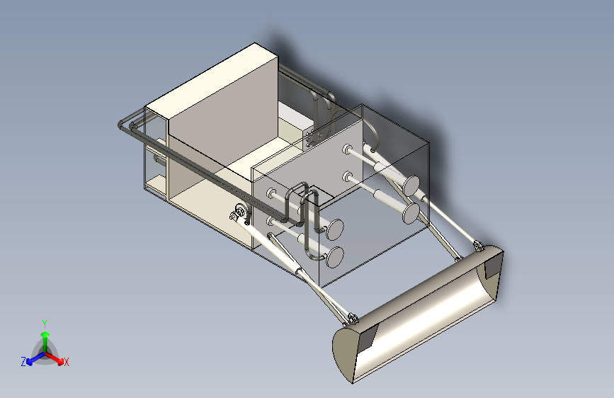 积雪压缩清理车
