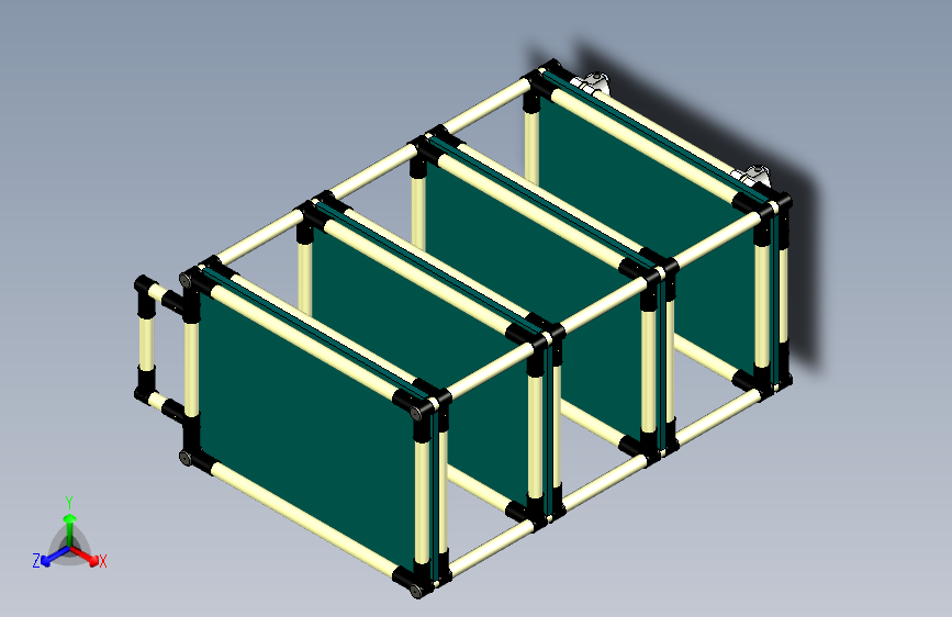 精益管摆盘周转车