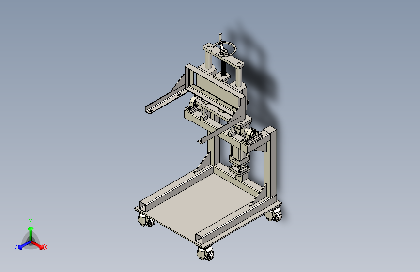 可调坡度抬升机