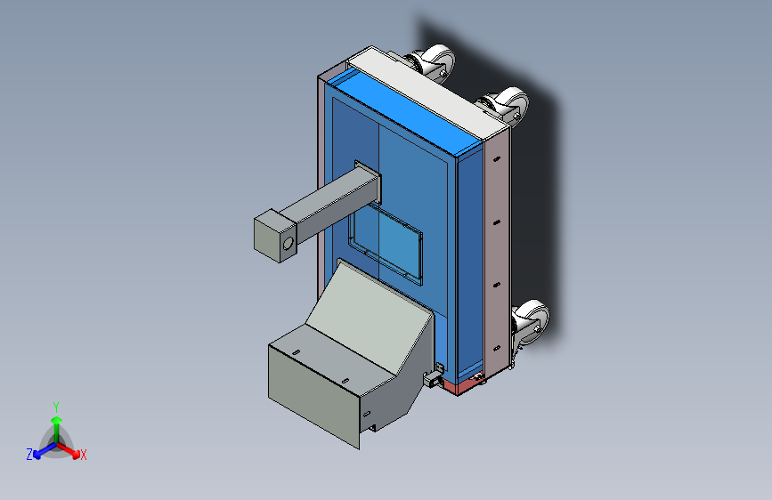 可移动干垃圾收集机