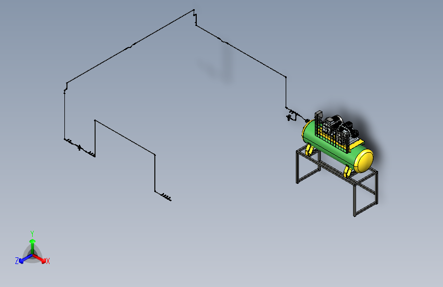 空气管配件管路