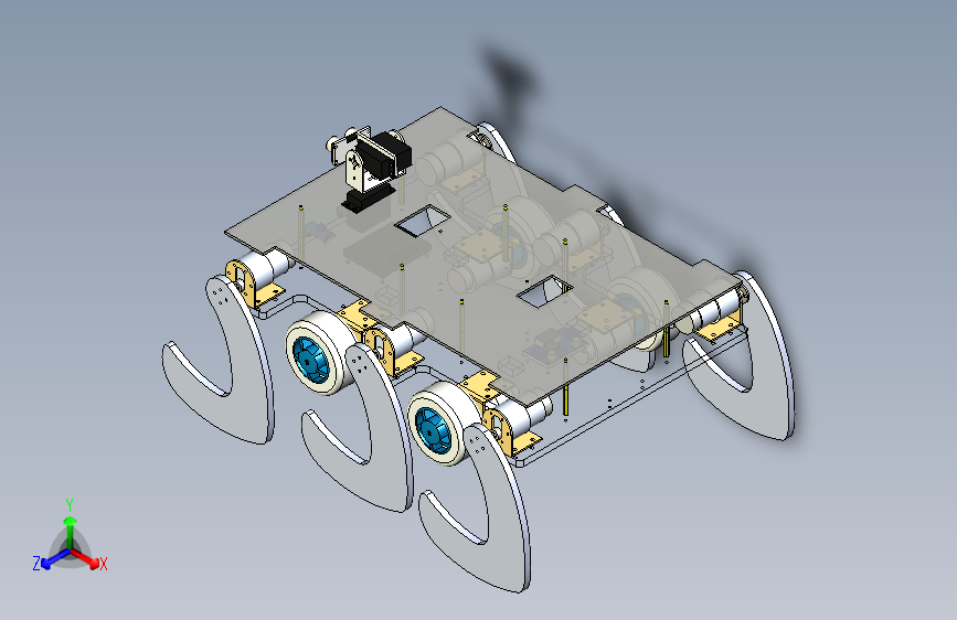 轮足两用机器人