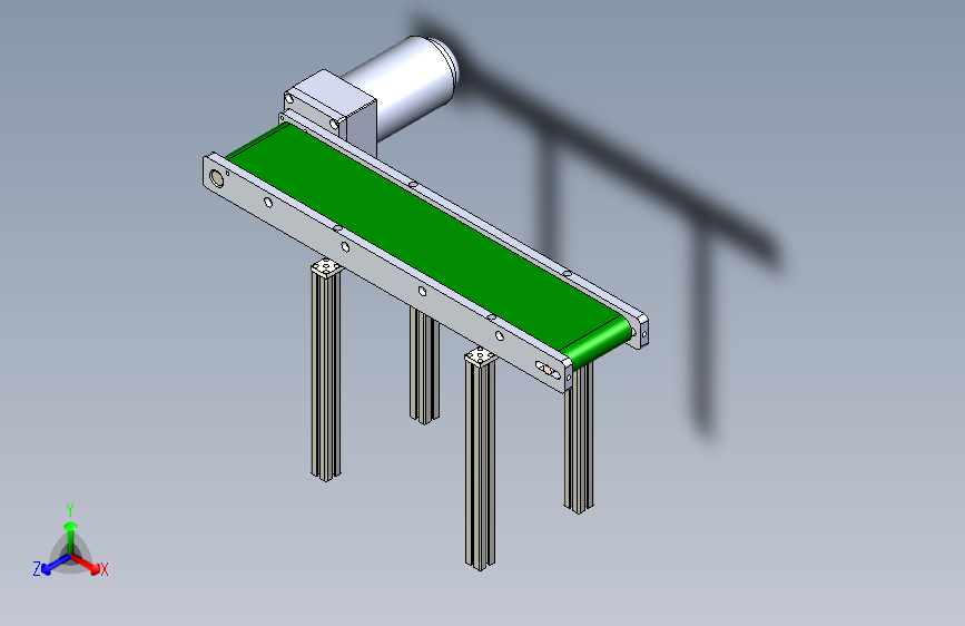 迷你出料传送带