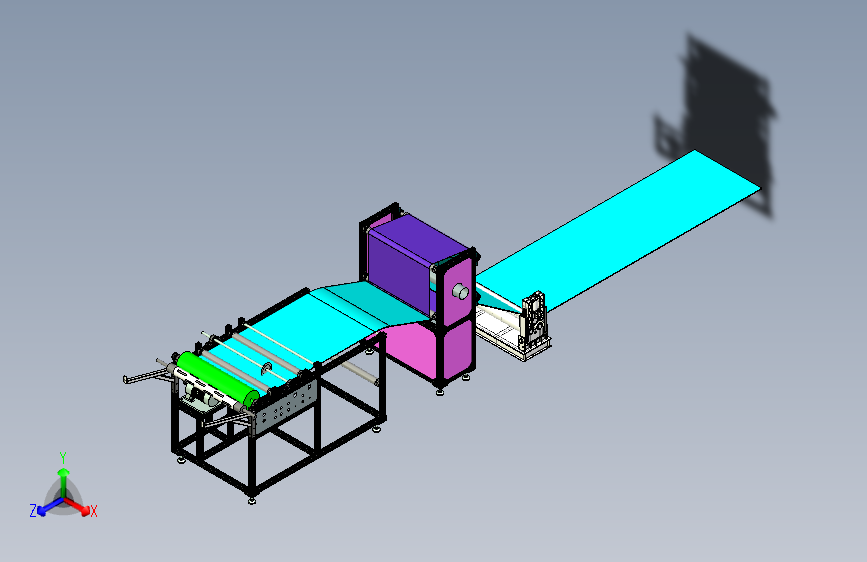 面料收卷机设计