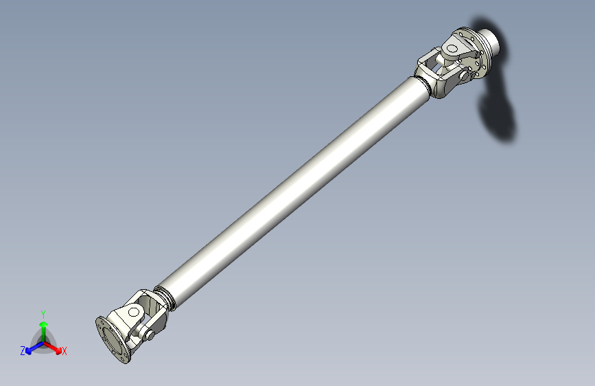 内花键传动轴形式