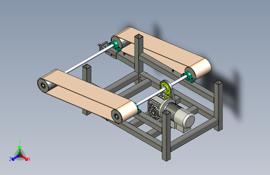 爬坡输送线设计