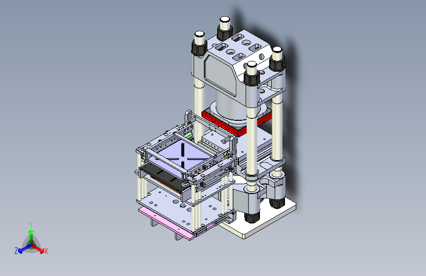 磐石500吨四柱油压机