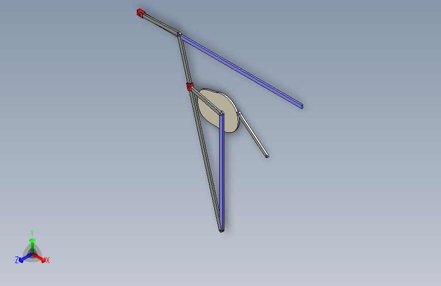 刨床三维牛头刨床机构运动分析