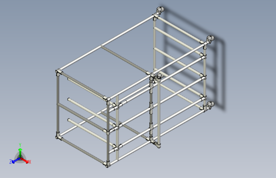 泡沫条料架器具