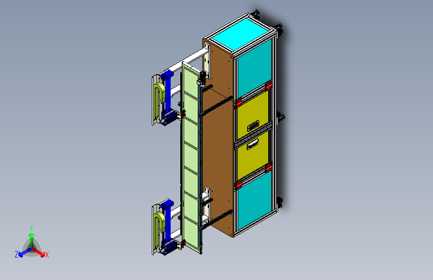 皮带线取料机构设计