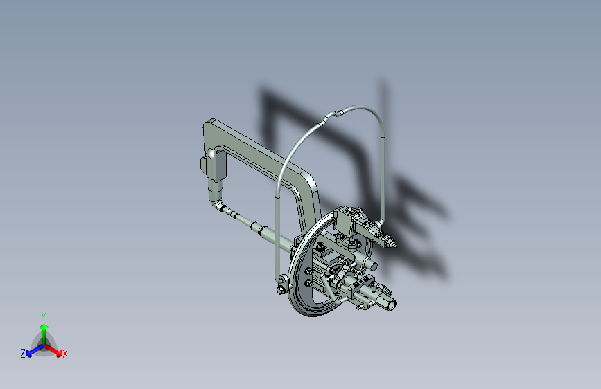 汽车白车身焊钳三维设计