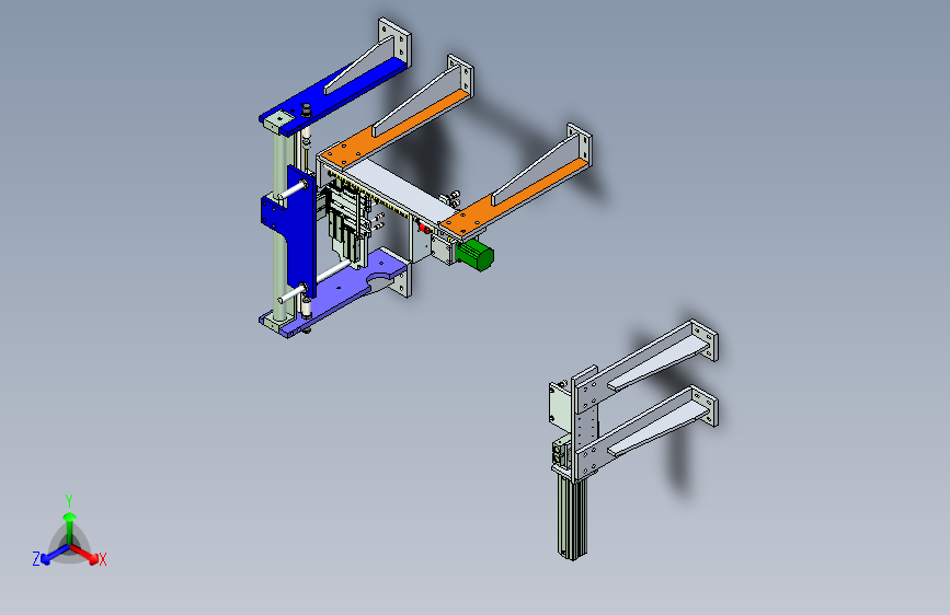 三种真空取料机械手设计