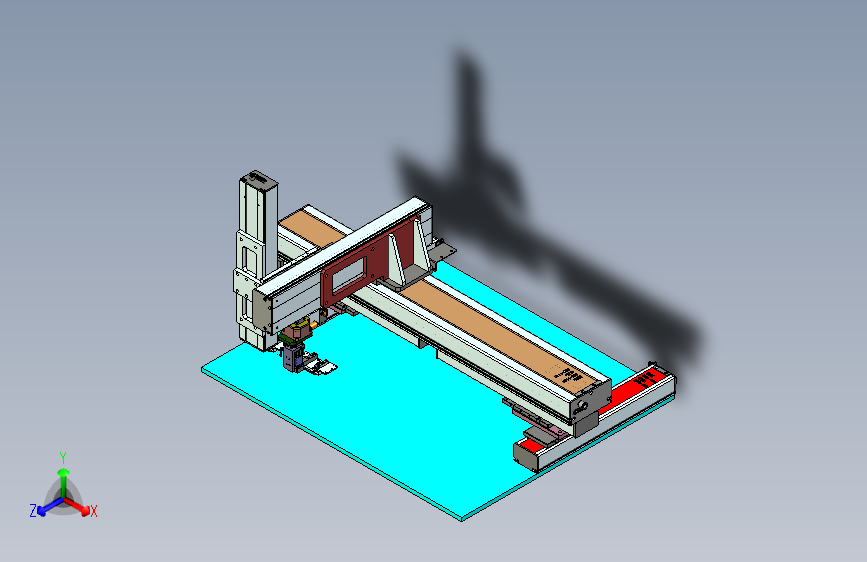三轴伺服模组海绵吸盘机械手设计
