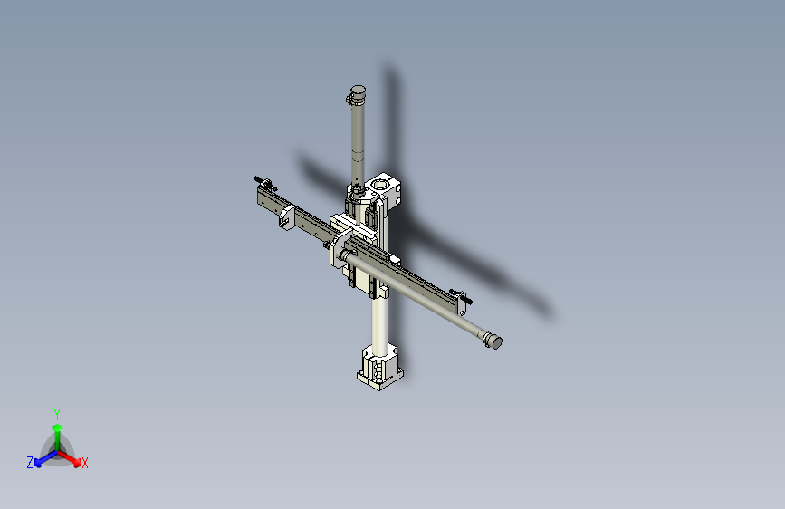 上下，横移机械手臂