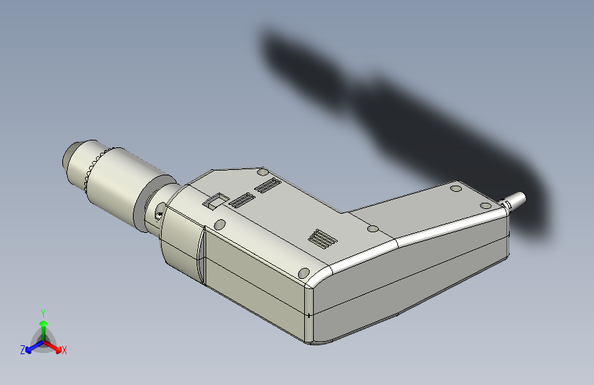 手电钻结构设计