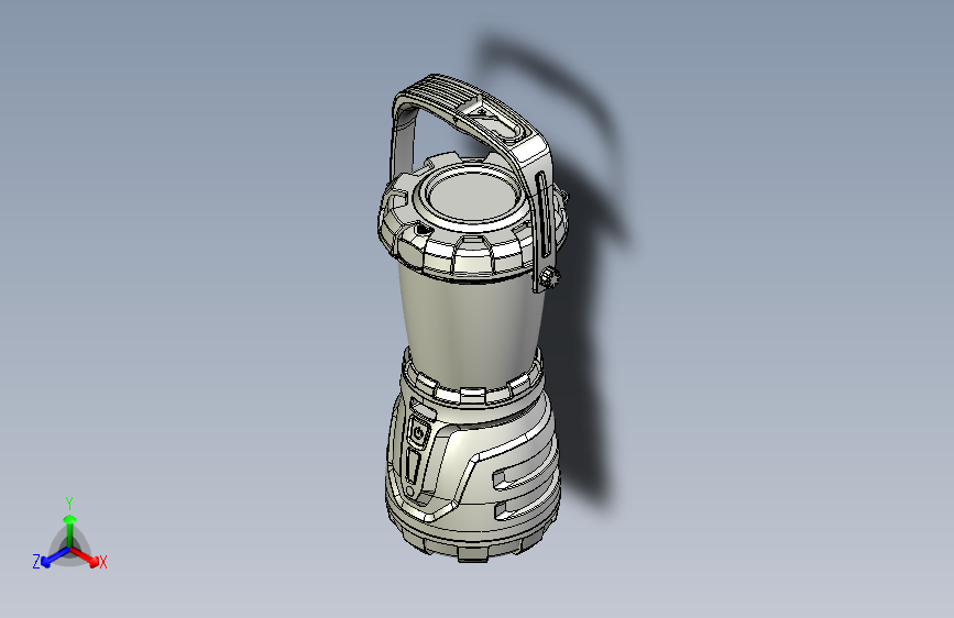 手提LED三维模型