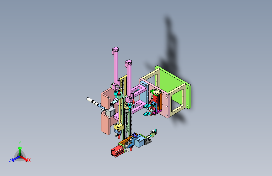 双侧搬运机械手设计