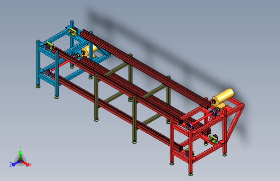 双层输送线设计