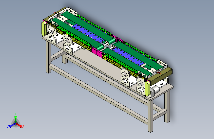 双带传输流水线