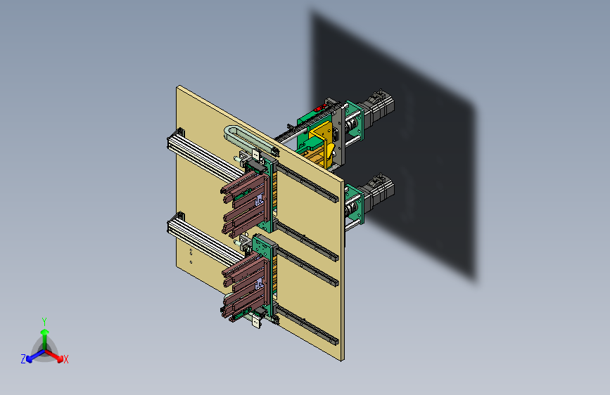 双工位伺服上料设计