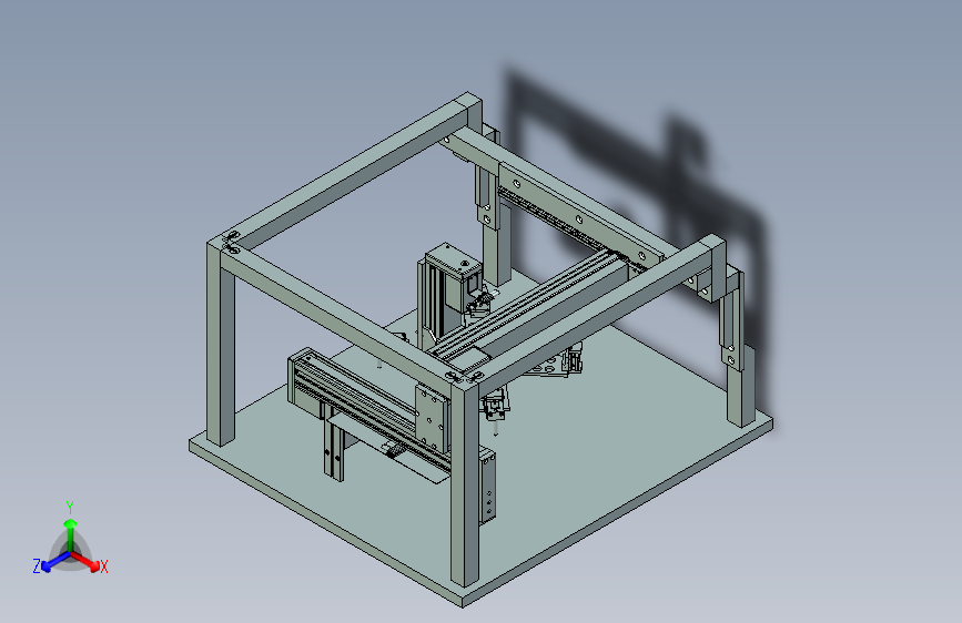 四工位抓取伺服坐标机械手设计