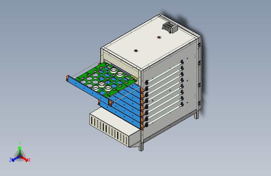 塑料管盖恒温加热设备设计