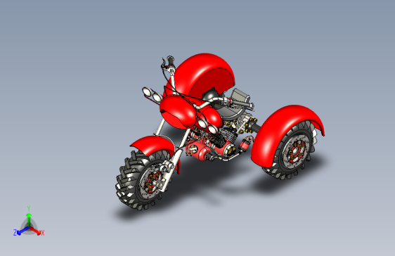 太子玩具摩托车模型