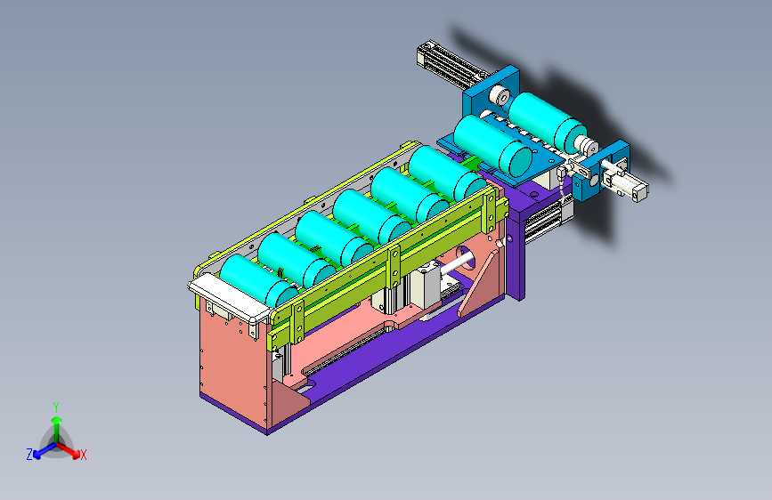 筒杯输送线设计