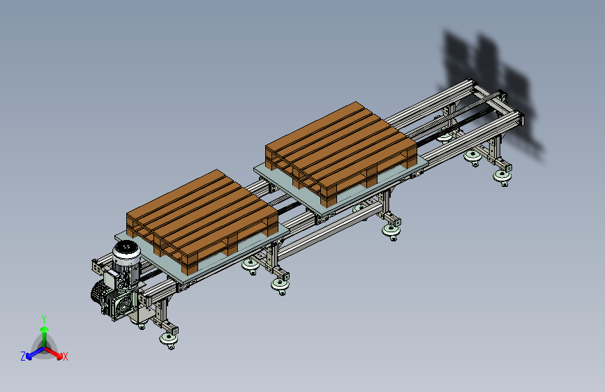 托盘输送线体设计