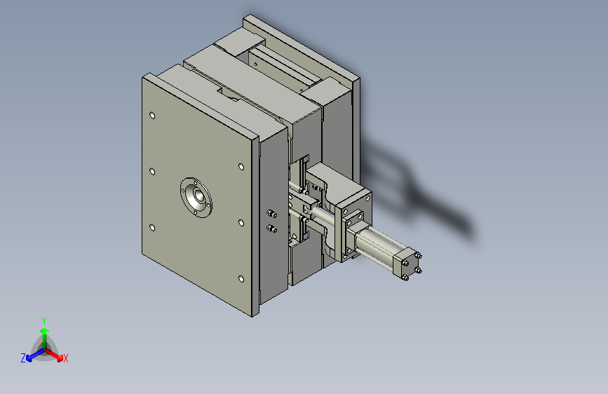 弯管注塑模具设计