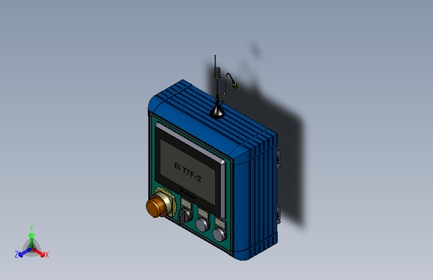 显示屏操作机箱