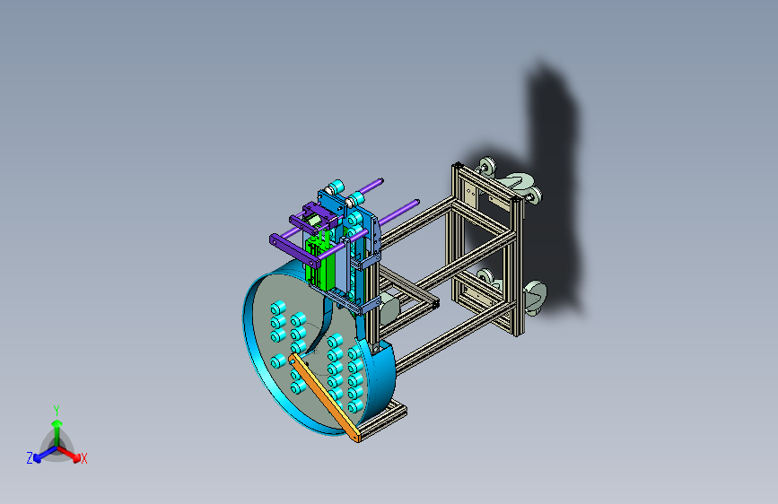 橡胶软皮塞帽头自动化排料与上料设计