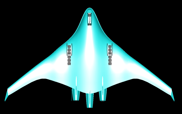 NASA-波音混合翼身