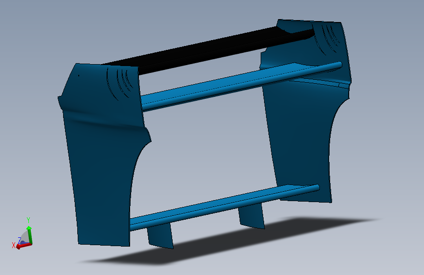 A0000817-F1 赛车2019 后襟翼