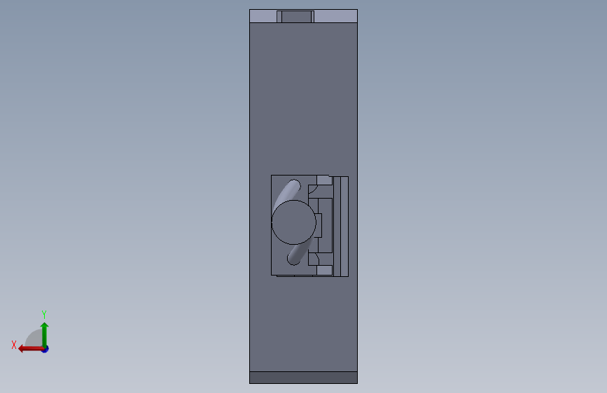 FX-102 光纤传感器 背面视图