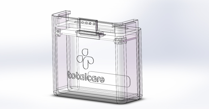 电池整体结构（含接口PCB）