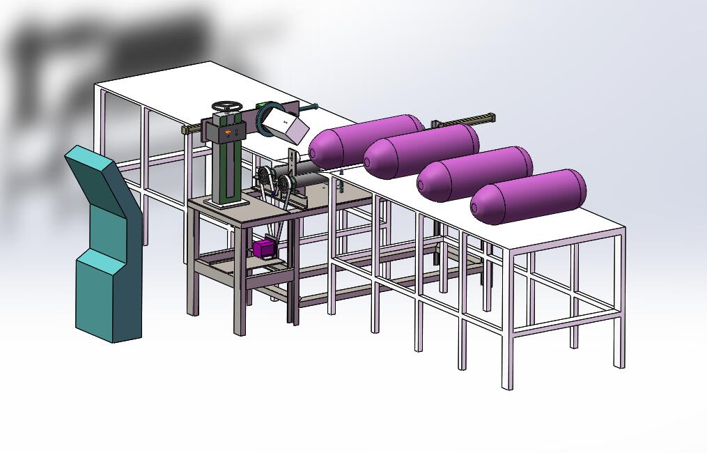 钢瓶流水线自动打码机
