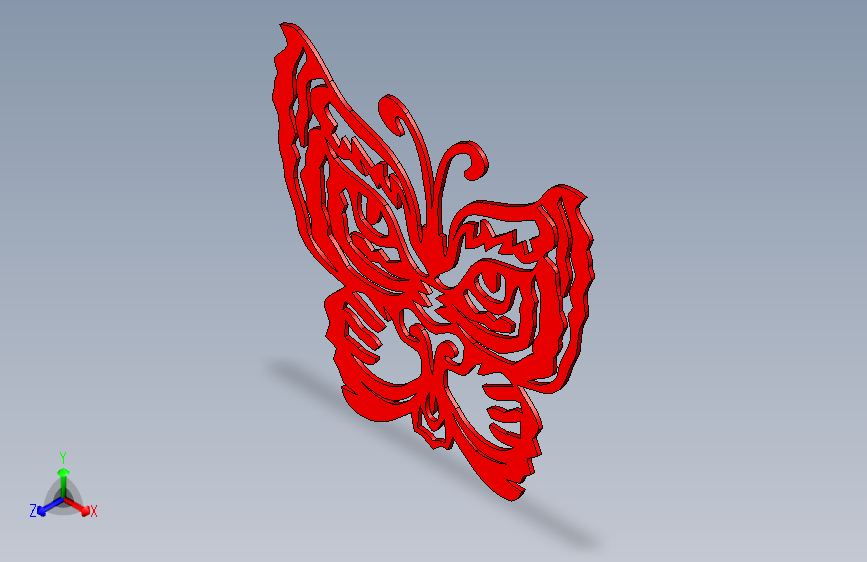 B2001025-蝴蝶 狮子脸