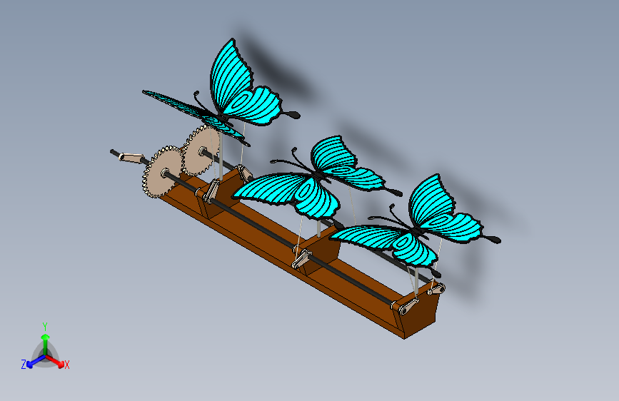 B2001050-蝴蝶玩具。