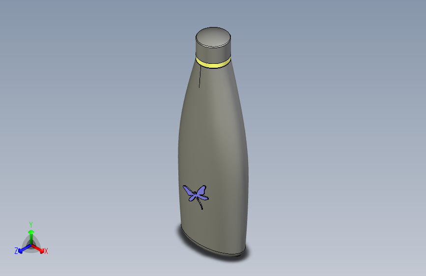 B2001055-金龙飞瓶