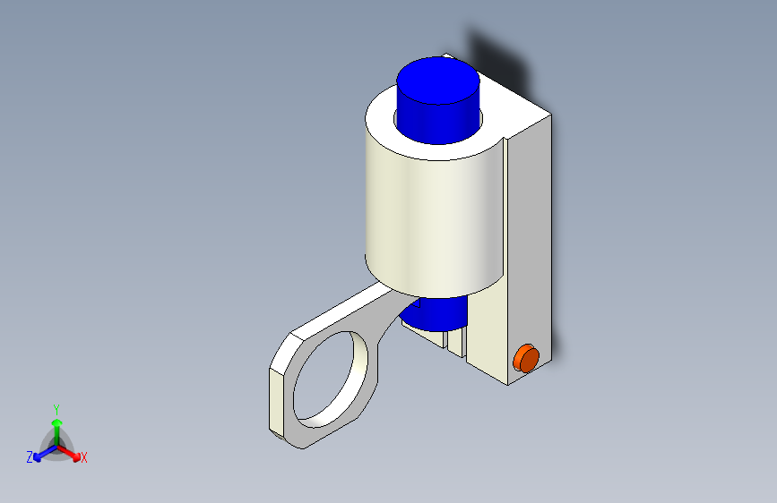 B2001087-蝴蝶锁 平尾锁
